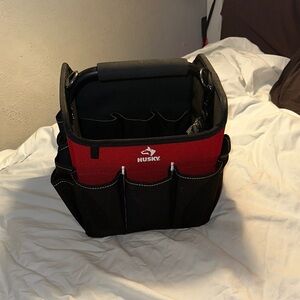 Husky Red and Black Tool Caddy